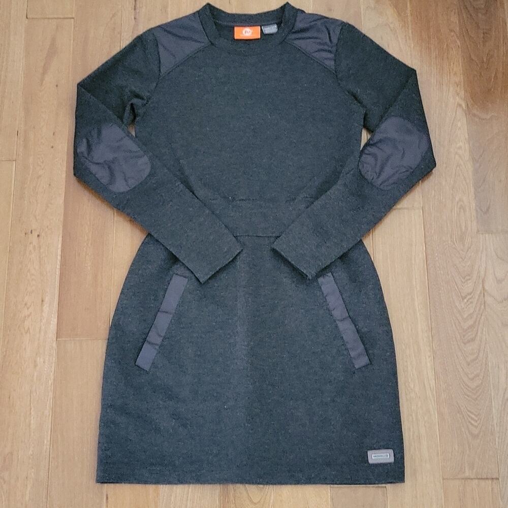 Merrell Long Sleeve Gray Sweatshirt Athletic Athlesuire‎ Dress XXS